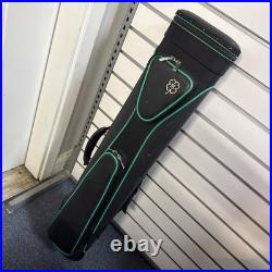 McDermott 4x6 Sport Pool Cue Case Black/Green