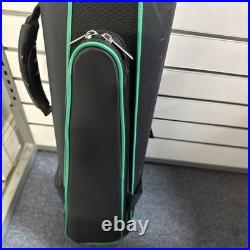 McDermott 4x6 Sport Pool Cue Case Black/Green