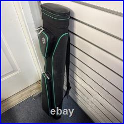McDermott 4x6 Sport Pool Cue Case Black/Green