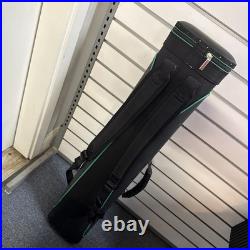 McDermott 4x6 Sport Pool Cue Case Black/Green