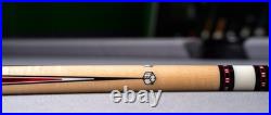 McDermott 50TH Anniversary Pool Cue with One Maple Shaft. MCD50J