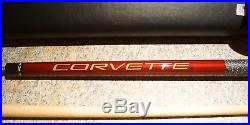 McDermott 50th Anniversary Corvette pool cue and case never hit please read