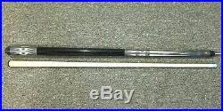McDermott 59'' Pool Cue with Elite Case Black and White FREE SHIPPING