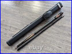 McDermott Advanced Graphite Technology with Titanium 20oz 58 2PC Pool Cue H. Case