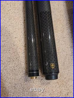 McDermott Advanced Graphite Technology with Titanium 20oz 58 2PC Pool Cue H. Case