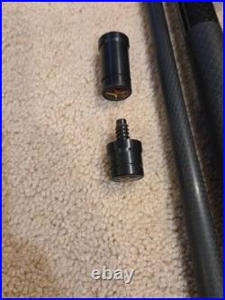 McDermott Advanced Graphite Technology with Titanium 20oz 58 2PC Pool Cue H. Case