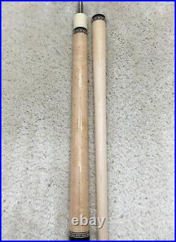 McDermott B-4 Pool Cue, Leather Wrap, B Series Produced 1976-1979, Very Rare Cue