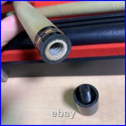 McDermott Billiard Cue 4 Sword Model A. C. S. S. Shaft Set Moori Tap Vintage Japan