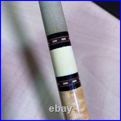 McDermott Billiard Cue 4 Sword Model A. C. S. S. Shaft Set Moori Tap Vintage Japan