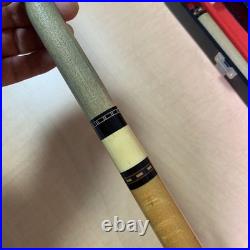 McDermott Billiard Cue 4 Sword Model A. C. S. S. Shaft Set Moori Tap Vintage Japan
