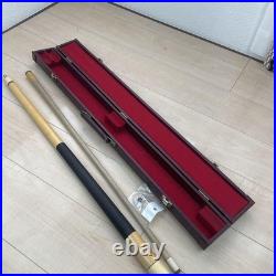 McDermott Billiards Pool Cue 2-Piece with Hard Case Pre-Owned