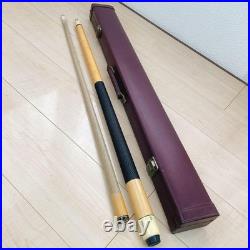 McDermott Billiards Pool Cue 2-Piece with Hard Case Pre-Owned