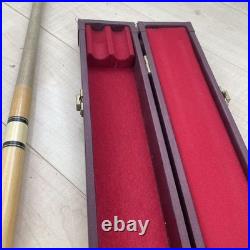 McDermott Billiards Pool Cue 2-Piece with Hard Case Pre-Owned