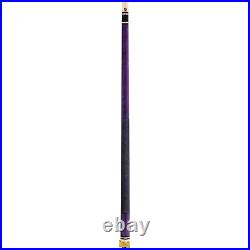 McDermott Billiards Pool Cue Stick Purple G-Core Shaft Black Irish Linen G241