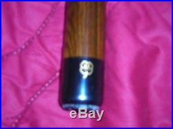 McDermott Black Beauty professional pool cue, genuine leather wrap withcase