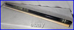 McDermott Black, Cream & Gray 58 Two-Piece Pool Billiard Cue