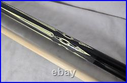 McDermott Black, Cream & Gray 58 Two-Piece Pool Billiard Cue