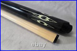 McDermott Black, Cream & Gray 58 Two-Piece Pool Billiard Cue