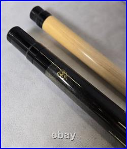 McDermott Black, Cream & Gray 58 Two-Piece Pool Billiard Cue