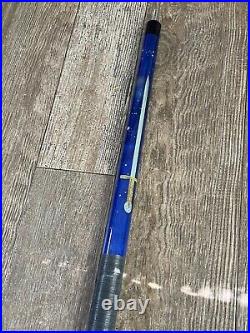 McDermott Break/ Jump Pool Cue Excalibur Sword Blue Carry Case 58
