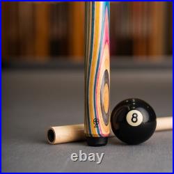 McDermott CHOPSP1 Chops Sneaky Pete Skateboard Pool Cue FREE Hard Case