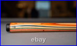 McDermott CHOPSP1 Chops Sneaky Pete Skateboard Pool Cue FREE Hard Case