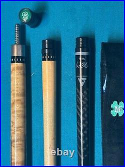 McDermott CJ Wiley M8- PS3 Pool Cue, Defy Carbon Fiber Shaft, 3/8X10