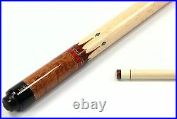 McDermott COCOBOLO CROWN Hand Crafted G-Series American Pool Cue 13mm tip G407
