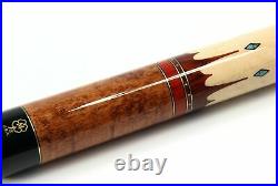 McDermott COCOBOLO CROWN Hand Crafted G-Series American Pool Cue 13mm tip G407