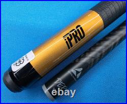 McDermott Custom Clover Pool Cue, Defy Carbon Fiber Shaft, Leather Logo Wrap McDermott Custom Clover Pool Cue, Defy Carbon Fiber Shaft, Leather Logo Wrap