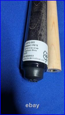McDermott Custom Pool Cue Sneakypete GSP2 Grey Michigan Maple 19/12.50 $520