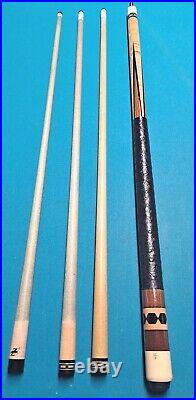 McDermott D-11 Pool Cue, D Series 1984-1990 New Leather Wrap, With Predator Z2