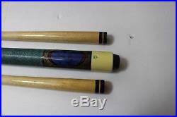 McDermott D-14 Two Piece Pool Cue + Case (Two Shafts)