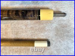 McDermott D-4 Pool Billiard Cue 3/8-10 Joint Rubber Grip Vintage 20.1oz McDermott D-4 Pool Billiard Cue 3/8-10 Joint Rubber Grip Vintage 20.1oz