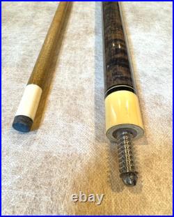 McDermott D-4 Pool Billiard Cue 3/8-10 Joint Rubber Grip Vintage 20.1oz