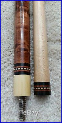 McDermott D20 Pool Cue, Leather, Original Condition, Vintage D-Series 1984-1990