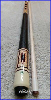 McDermott D25 Pool Cue, Leather, Original withNew Shaft Vintage D-Series 1984-1990