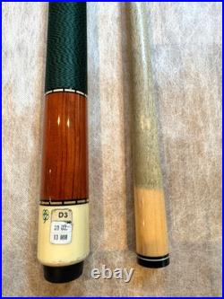 McDermott D3 Pool Billiard Cue 3/8-10 Joint 20.6oz