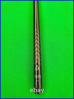 McDermott DEFY Carbon Fiber Pool Cue Shaft 13mm Tip 10-Prong Joint Black