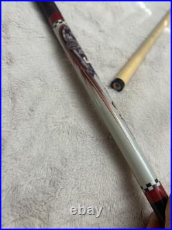 McDermott Dale Earnhardt #3 Red Two Piece Pool Cue Stick