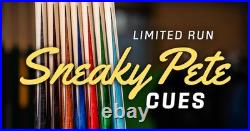 McDermott Dark English Sneaky Pete Pool Cue Maple Shaft. Free 1x1 Case