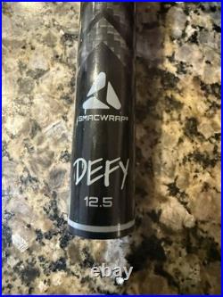 McDermott Defy Carbon Fiber Pool Cue Shaft 3/8-10, 12.5 mm cue tip, 0.843 JD