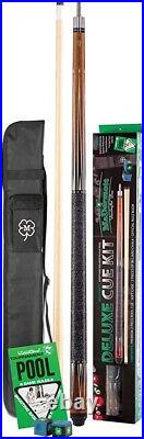 McDermott Deluxe Pool Cue KIT 3 with Accessories Billiards Stick with Case