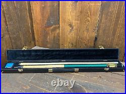 McDermott E-G6 Pool Cue Green Wrap 21.5oz 58 5/8 Used/Great Shape