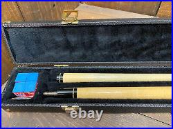 McDermott E-G6 Pool Cue Green Wrap 21.5oz 58 5/8 Used/Great Shape