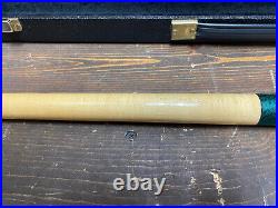 McDermott E-G6 Pool Cue Green Wrap 21.5oz 58 5/8 Used/Great Shape