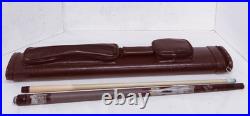 McDermott E-L1 pool cue wolf Graphic inlay with case