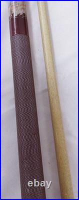McDermott E-L1 pool cue wolf Graphic inlay with case