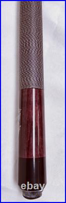 McDermott E-L1 pool cue wolf Graphic inlay with case