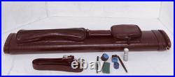 McDermott E-L1 pool cue wolf Graphic inlay with case